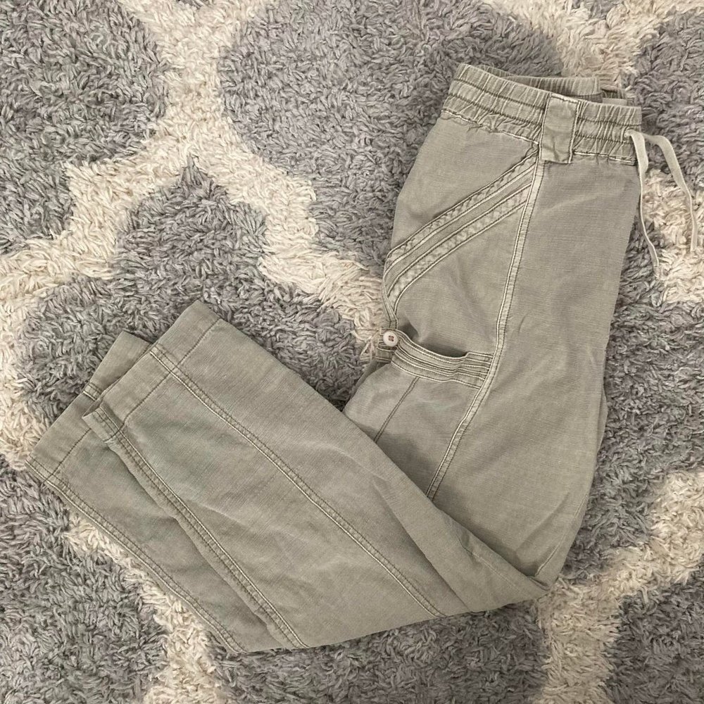 Anthropologie Angela Cropped Cargo Pants